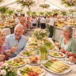 Die Spargelsaison vom 03. April bis zum 24. Juni