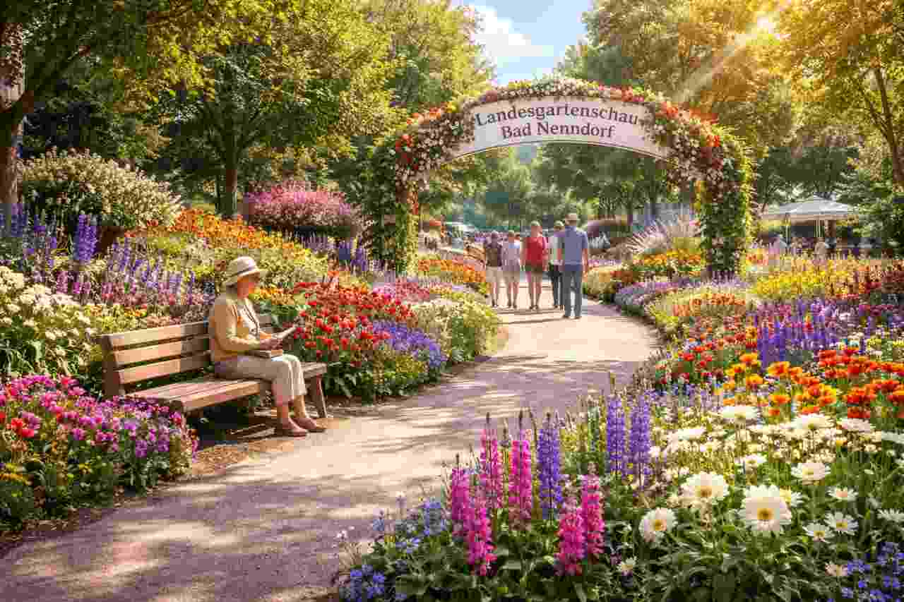 Landesgartenschau in Bad Nenndorf vom 29. April bis 18. Oktober